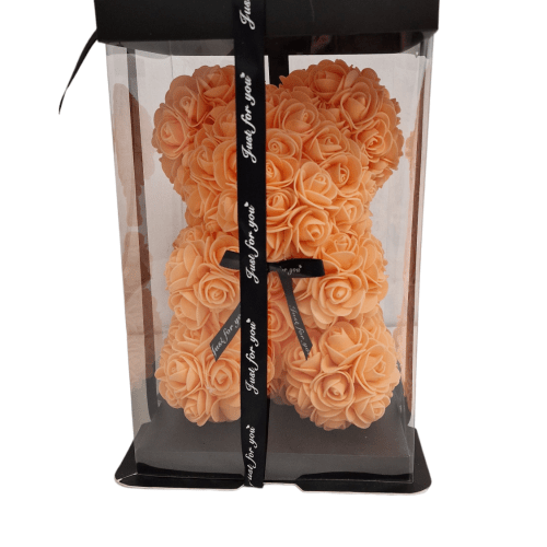 Oso de goma eva con caja